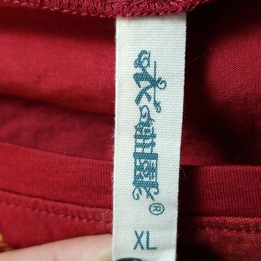 🖤5/$20🖤 RED TOP. short sleeve XL - Picture 4 of 4